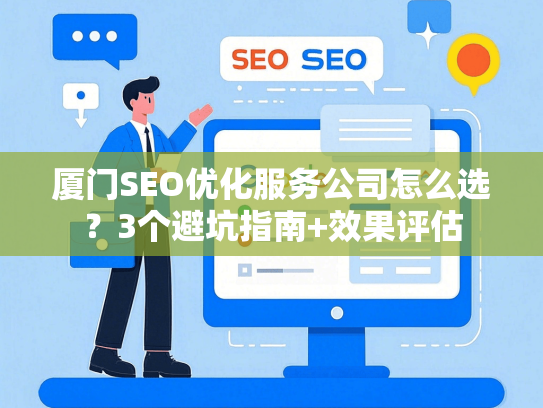 厦门SEO优化服务公司怎么选？3个避坑指南+效果评估