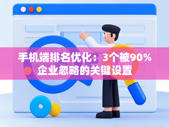 手机端排名优化：3个被90%企业忽略的关键设置