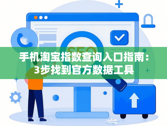 手机淘宝指数查询入口指南：3步找到官方数据工具