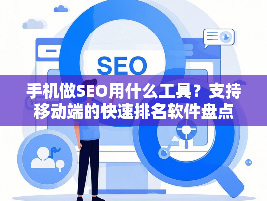 手机做SEO用什么工具？支持移动端的快速排名软件盘点