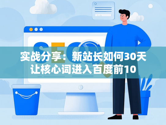 实战分享：新站长如何30天让核心词进入百度前10
