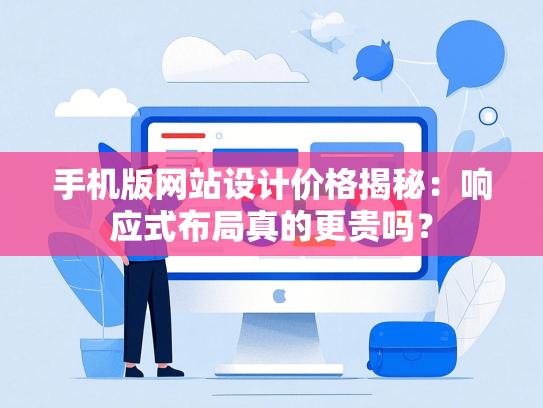 手机版网站设计价格揭秘：响应式布局真的更贵吗？-第1张图片