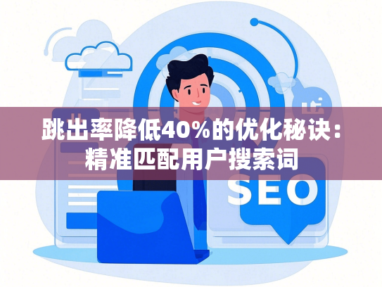 跳出率降低40%的优化秘诀：精准匹配用户搜索词