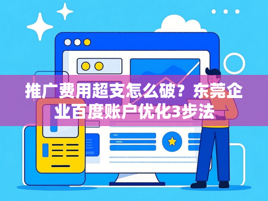 推广费用超支怎么破？东莞企业百度账户优化3步法