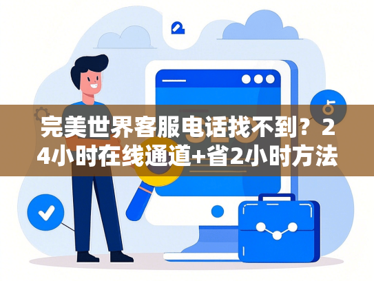 完美世界客服电话找不到？24小时在线通道+省2小时方法全解析