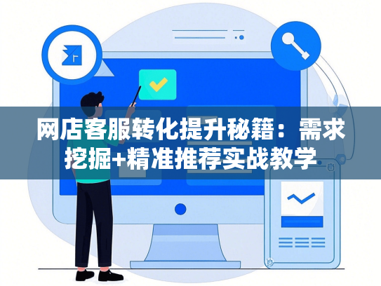 网店客服转化提升秘籍：需求挖掘+精准推荐实战教学
