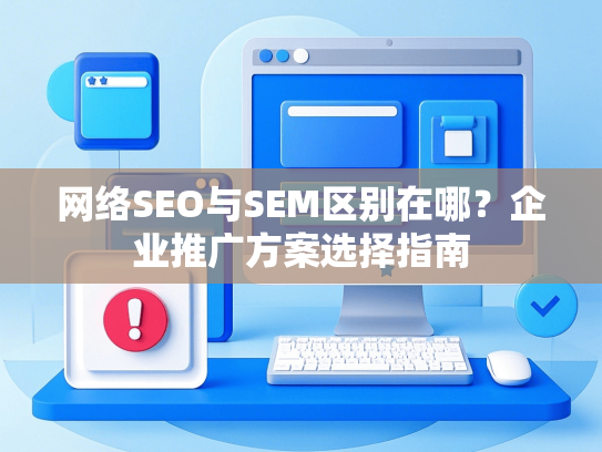 网络SEO与SEM区别在哪？企业推广方案选择指南