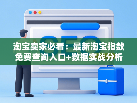 淘宝卖家必看：最新淘宝指数免费查询入口+数据实战分析方法
