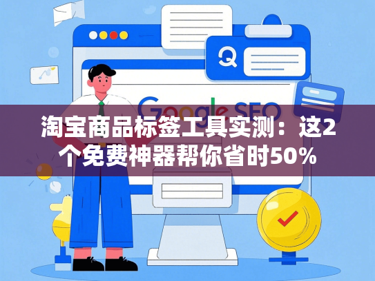 淘宝商品标签工具实测：这2个免费神器帮你省时50%