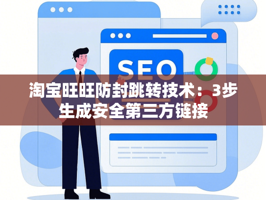 淘宝旺旺防封跳转技术：3步生成安全第三方链接
