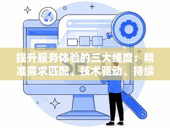 提升服务体验的三大维度：精准需求匹配、技术驱动、持续改进