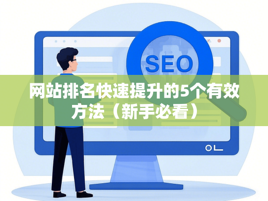 网站排名快速提升的5个有效方法（新手必看）