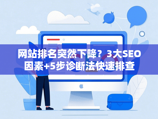 网站排名突然下降？3大SEO因素+5步诊断法快速排查