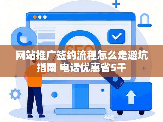 网站推广签约流程怎么走避坑指南 电话优惠省5千