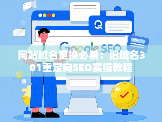 网站域名更换必看：旧域名301重定向SEO实操教程