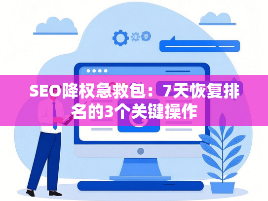 SEO降权急救包：7天恢复排名的3个关键操作