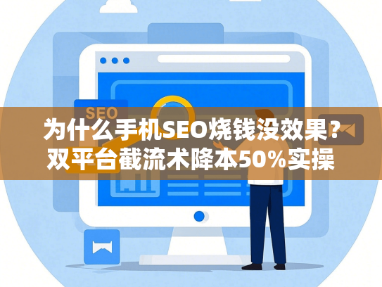 为什么手机SEO烧钱没效果？双平台截流术降本50%实操