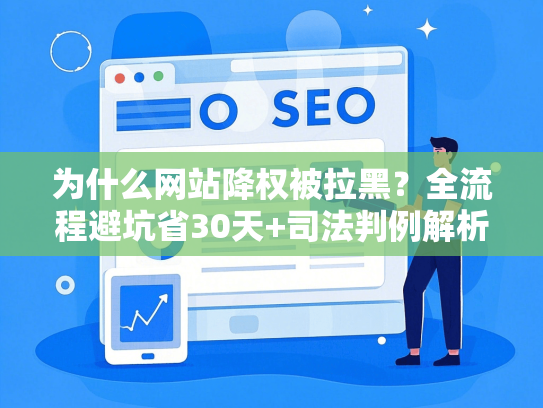 为什么网站降权被拉黑？全流程避坑省30天+司法判例解析