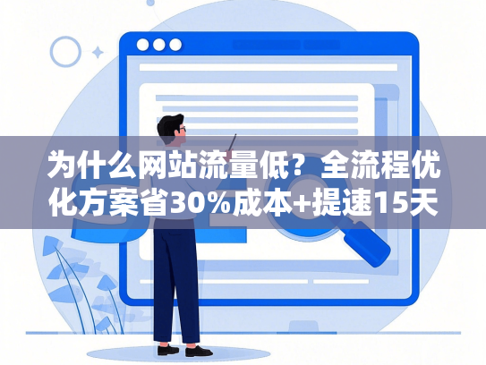 为什么网站流量低？全流程优化方案省30%成本+提速15天-第1张图片
