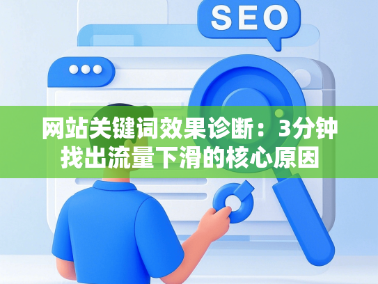 网站关键词效果诊断：3分钟找出流量下滑的核心原因