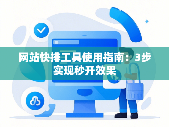 网站快排工具使用指南：3步实现秒开效果