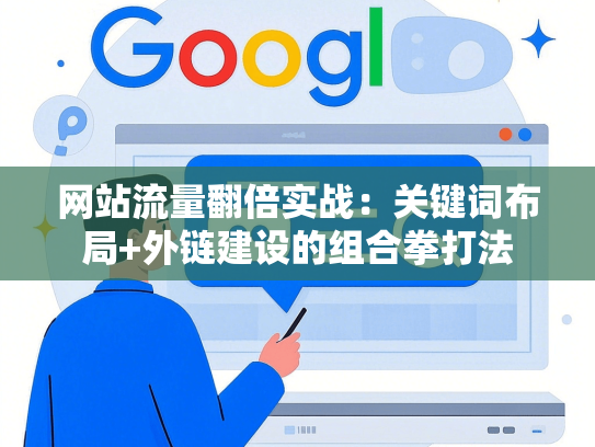 网站流量翻倍实战：关键词布局+外链建设的组合拳打法