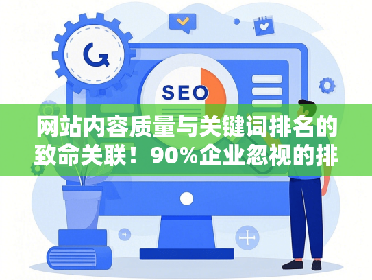 网站内容质量与关键词排名的致命关联！90%企业忽视的排名维护技巧