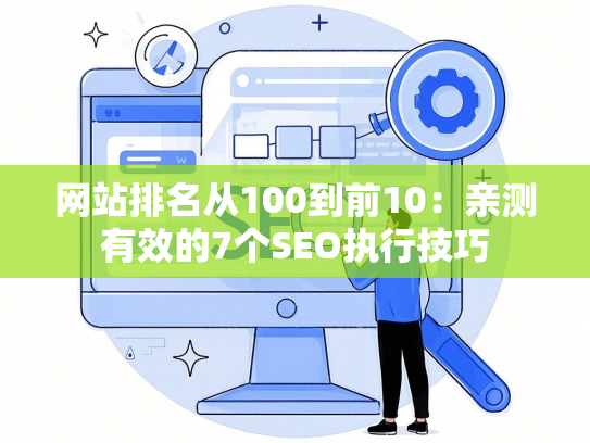网站排名从100到前10：亲测有效的7个SEO执行技巧