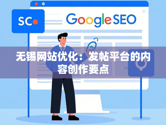 无锡网站优化：发帖平台的内容创作要点