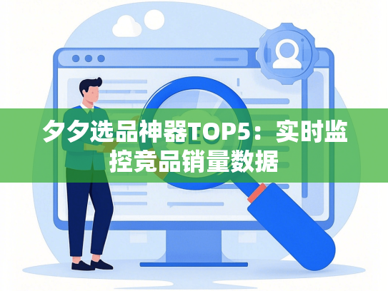 夕夕选品神器TOP5：实时监控竞品销量数据