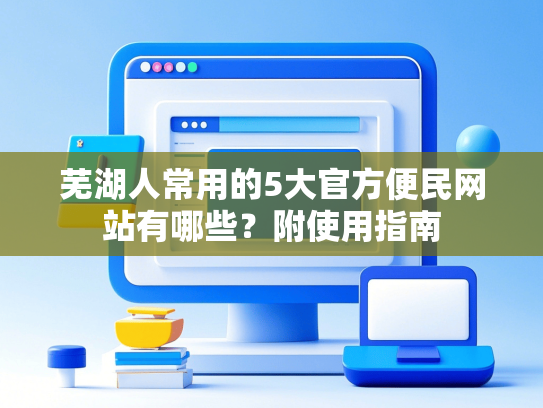 芜湖人常用的5大官方便民网站有哪些？附使用指南