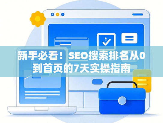 新手必看！SEO搜索排名从0到首页的7天实操指南
