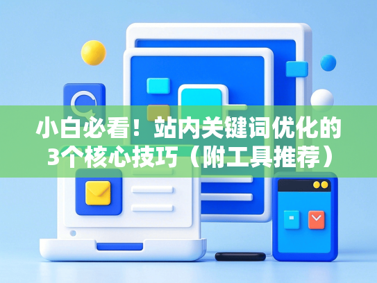 小白必看！站内关键词优化的3个核心技巧（附工具推荐）-第1张图片