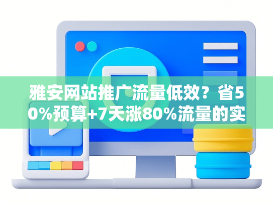 雅安网站推广流量低效？省50%预算+7天涨80%流量的实战技巧