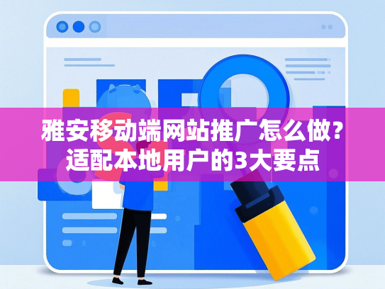 雅安移动端网站推广怎么做？适配本地用户的3大要点-第1张图片