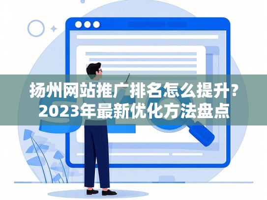 扬州网站推广排名怎么提升？2023年最新优化方法盘点-第1张图片