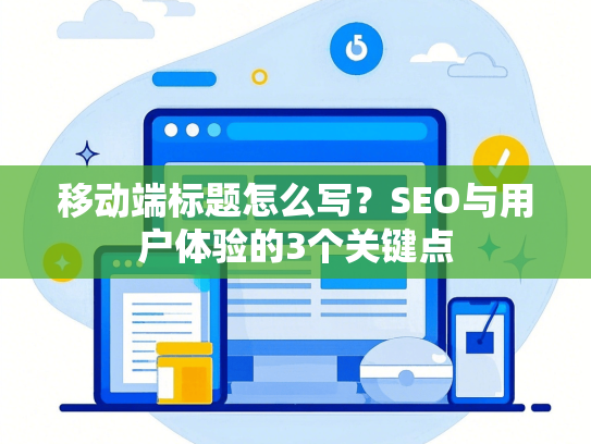 移动端标题怎么写？SEO与用户体验的3个关键点