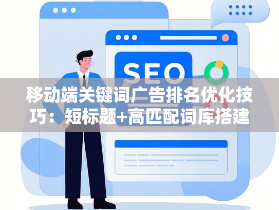 移动端关键词广告排名优化技巧：短标题+高匹配词库搭建