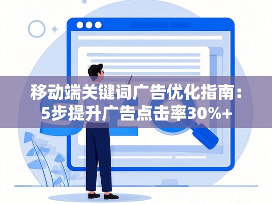 移动端关键词广告优化指南：5步提升广告点击率30%+
