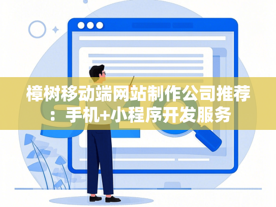 樟树移动端网站制作公司推荐：手机+小程序开发服务