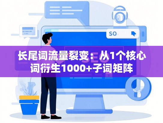长尾词流量裂变：从1个核心词衍生1000+子词矩阵