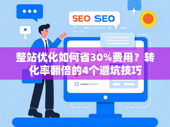 整站优化如何省30%费用？转化率翻倍的4个避坑技巧