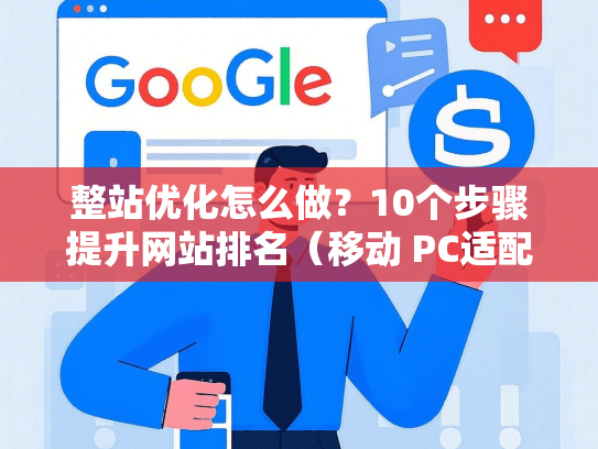 整站优化怎么做？10个步骤提升网站排名（移动 PC适配）-第1张图片