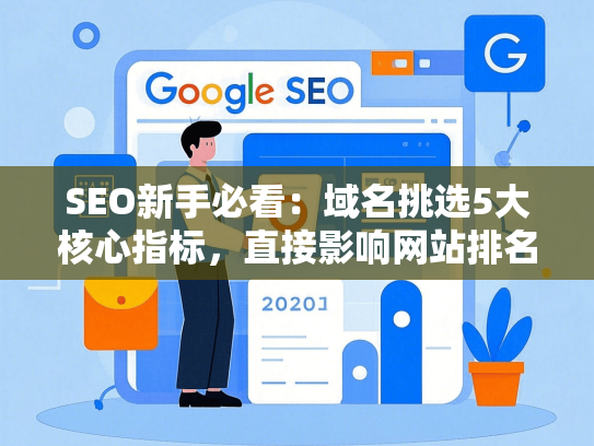 SEO新手必看：域名挑选5大核心指标，直接影响网站排名