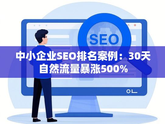 中小企业SEO排名案例：30天自然流量暴涨500%
