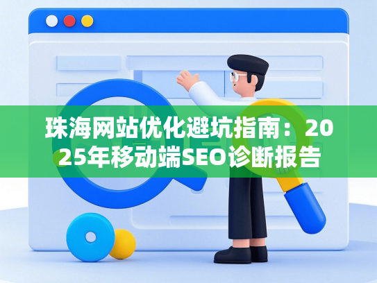 珠海网站优化避坑指南：2025年移动端SEO诊断报告