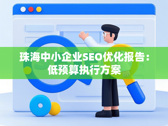 珠海中小企业SEO优化报告：低预算执行方案