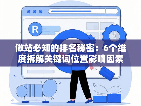 做站必知的排名秘密：6个维度拆解关键词位置影响因素-第1张图片