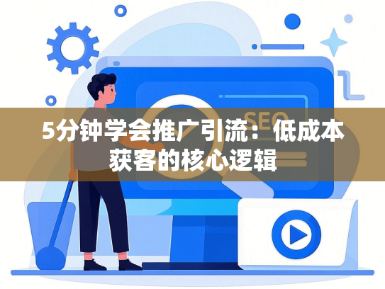 5分钟学会推广引流：低成本获客的核心逻辑