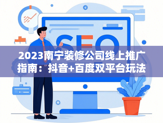 2023南宁装修公司线上推广指南：抖音+百度双平台玩法